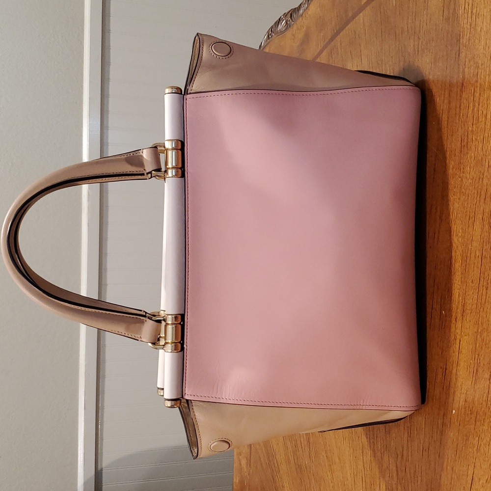 Coach Grace Colorblock Satchel - Picture 4 of 16